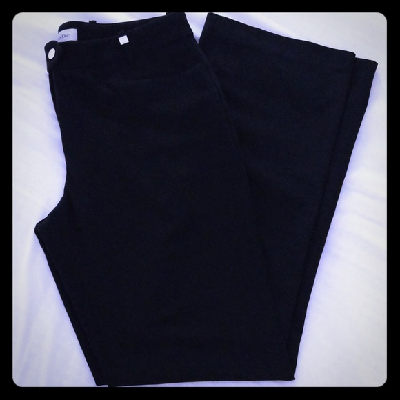 Calvin Klein Pants - CALVIN KLEIN SIZE 6 BLACK DRESS PANTS